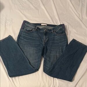 Hatch Women's Straight Leg Jeans - Dark Blue